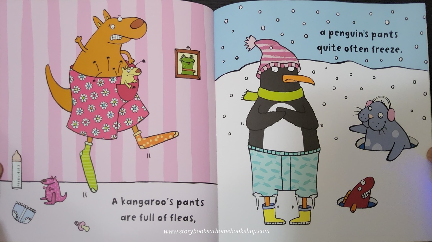 หนังสือนิทานปกอ่อน** 🍅🍓ANIMAL PANTS!