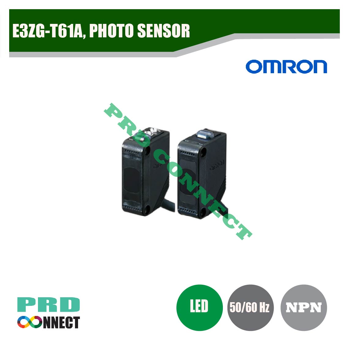 E3ZG-T61A, PHOTO SENSOR, OMRON