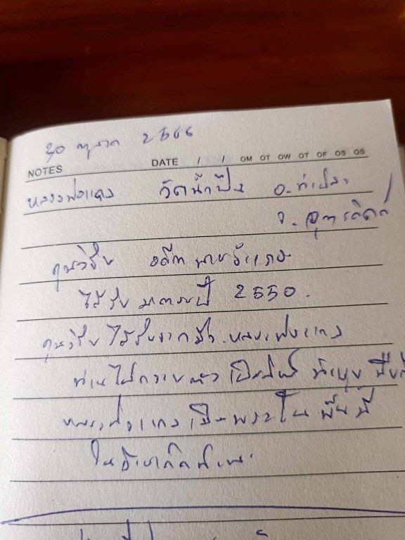 พระทันตธาตุ หลวงพ่่อแกง วัดน้ำบึง อ.ท่าปลา จ.อุตรดิตถ์ ได้มาจากคุณวินัย อายุ 84 ปี อดีตนายอำเภอ หลายพื้นที่ คุณวินัย ท่านได้รับพระทันตธาตุหลวงพ่่อแกง จากมือหลวงพ่อแกง เมื่อปี 2550 เพราะท่านได้ถวายตัวเป็นศิษย์ ทำบุญ ช่วยเหลือทางวัดมาตลอดหลายปี