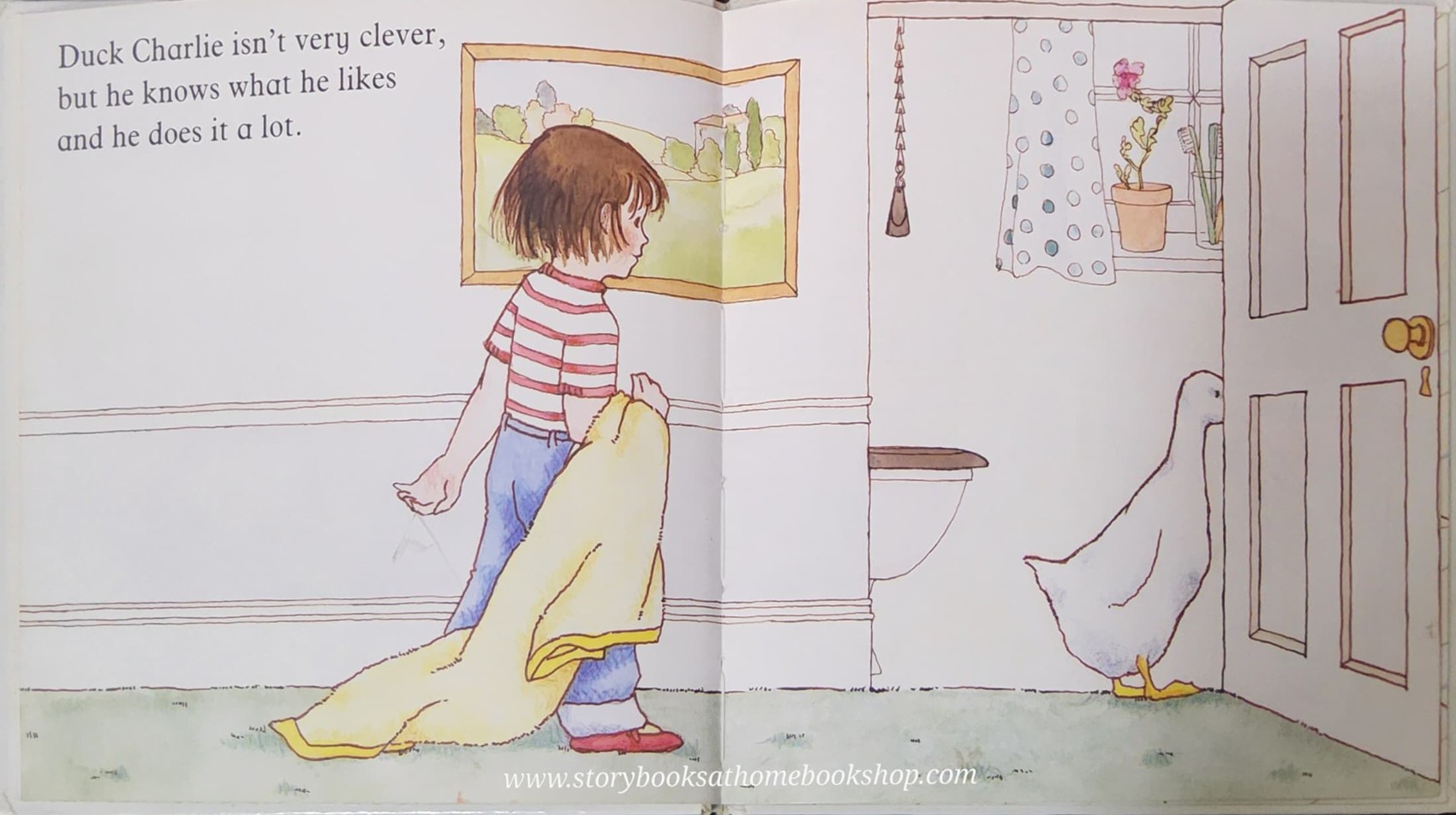 หนังสือนิทานปกแข็ง** 🍅🍅DUCK CHARLIE BY JANE JOHNSON