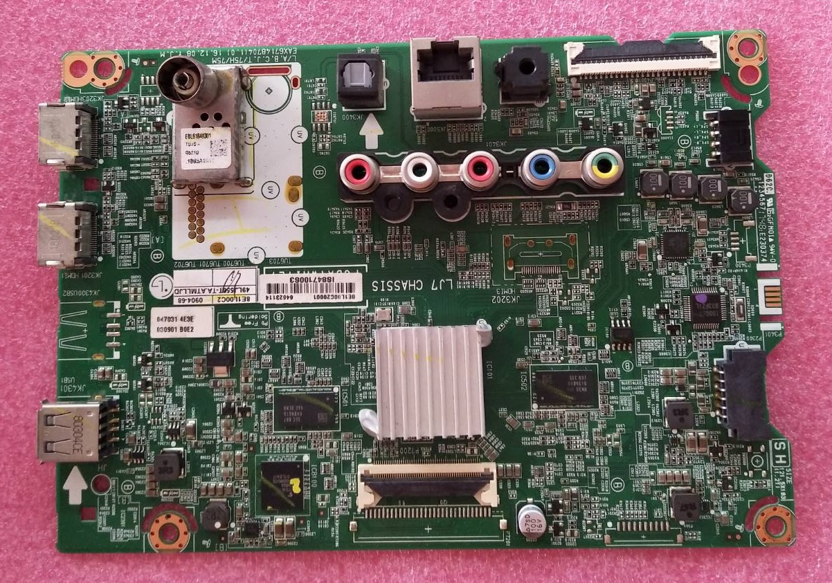 Main Board LG (เมนบอร์ด แอลจี) ของแท้ถอดจากเครื่อง ใช้กับรุ่น43LJ550T 49LJ550T