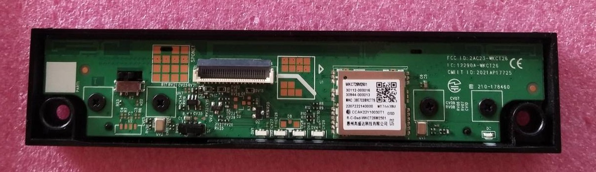 ตัวรับสัญญาณ Wifi ทีวี TCL (ทีซีแอล) มือสองพร้อมใช้งาน ใช้กับรุ่น55C635 55C636 พาร์ท WKCT26M2501