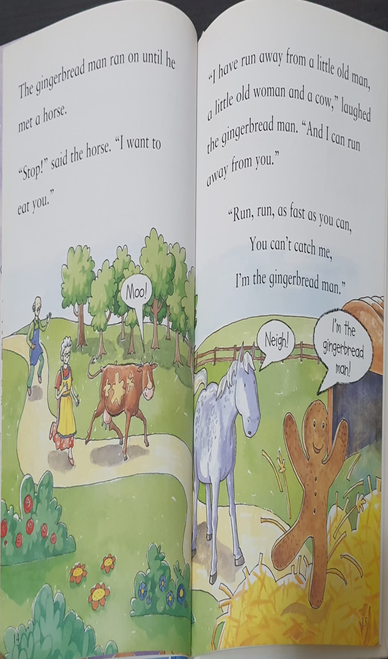 หนังสือนิทานปกแข็ง** 🍅🍓First Readers THE GINGERBREAD MAN