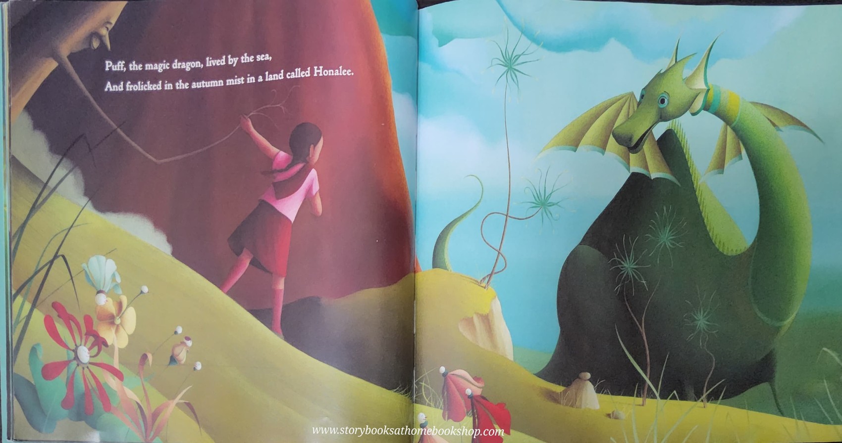 หนังสือนิทานปกอ่อน** 🍅🍅PUFF THE MAGIC DRAGON WITH CD