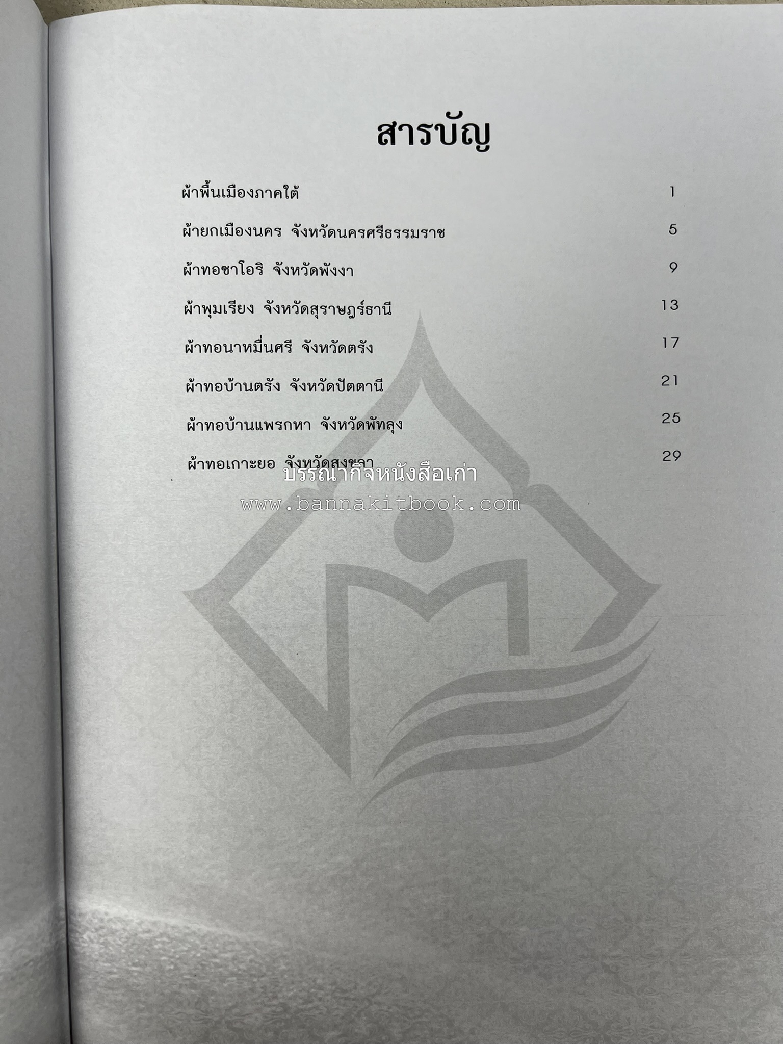 ผ้าทอพื้นเมืองภาคใต้ โดย : นิยม ชูชื่น วิทยาลัยชุมชนสงขลา.