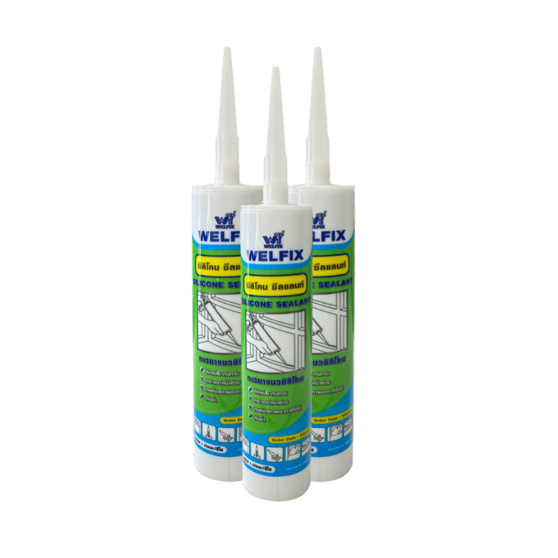 ซิลิโคน ซีลแลนท์ เวลฟิกซ์ Silicone Sealant (WELFIX)