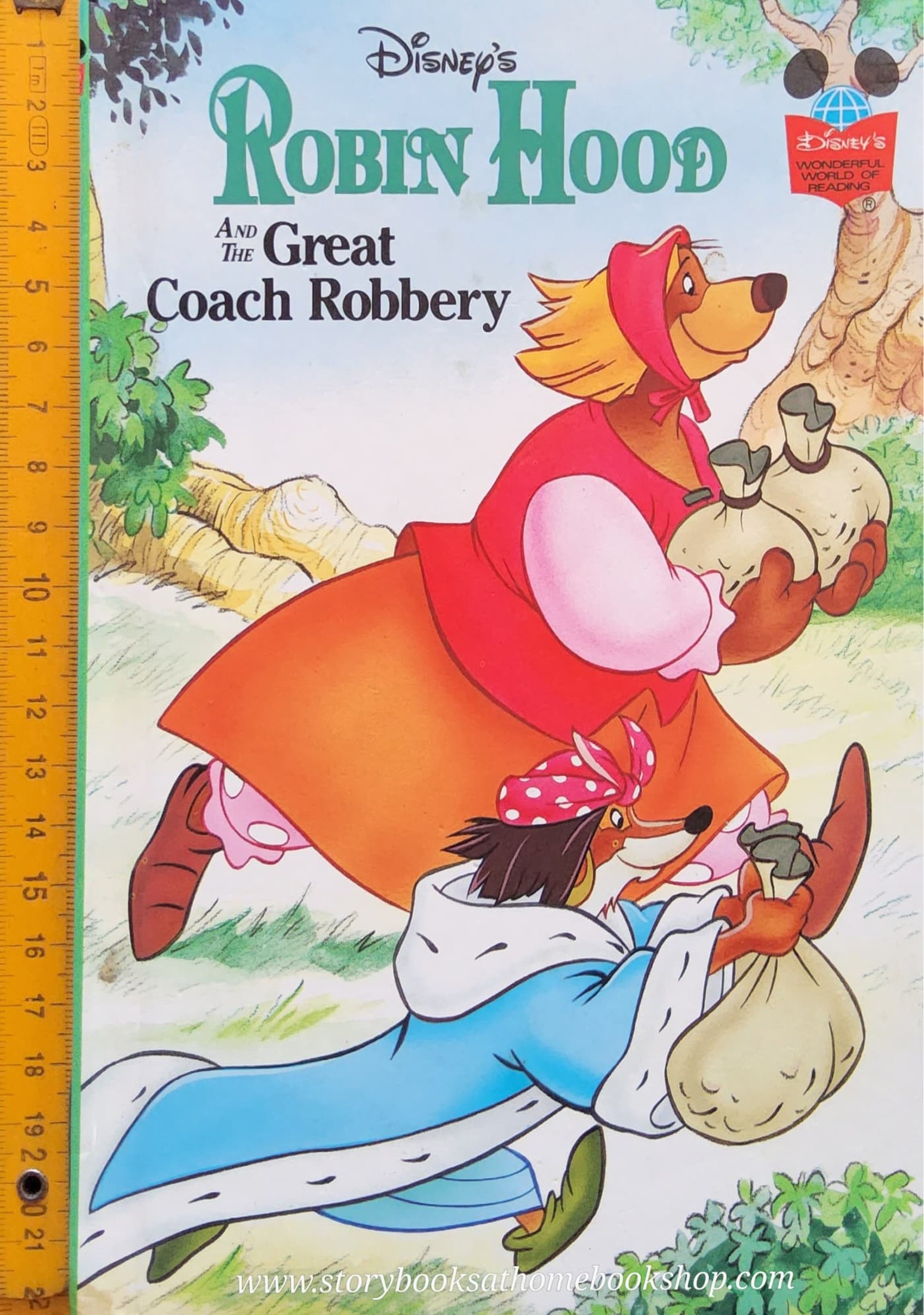 หนังสือนิทานปกแข็ง** 🍅🍅DISNEY ROBIN HOOD AND THE GREAT COACH ROBBERY