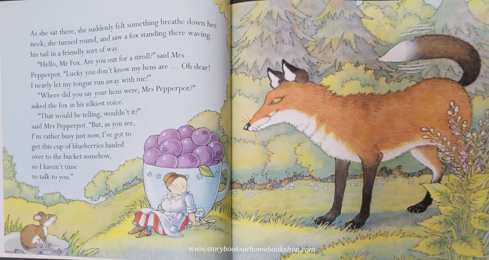 หนังสือนิทานปกอ่อน** 🍅🍓MRS PEPPERPOT AND THE BLUEBERRIES