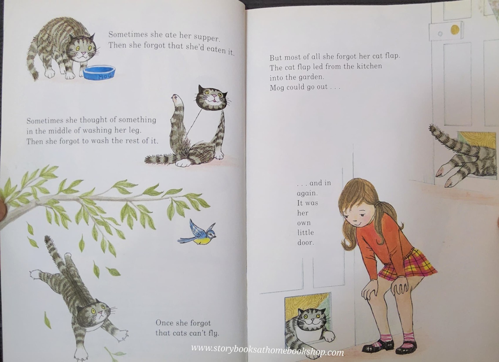 หนังสือนิทานปกอ่อน** 🍅MOG THE FORGETFUL CAT BY JUDITH KERR