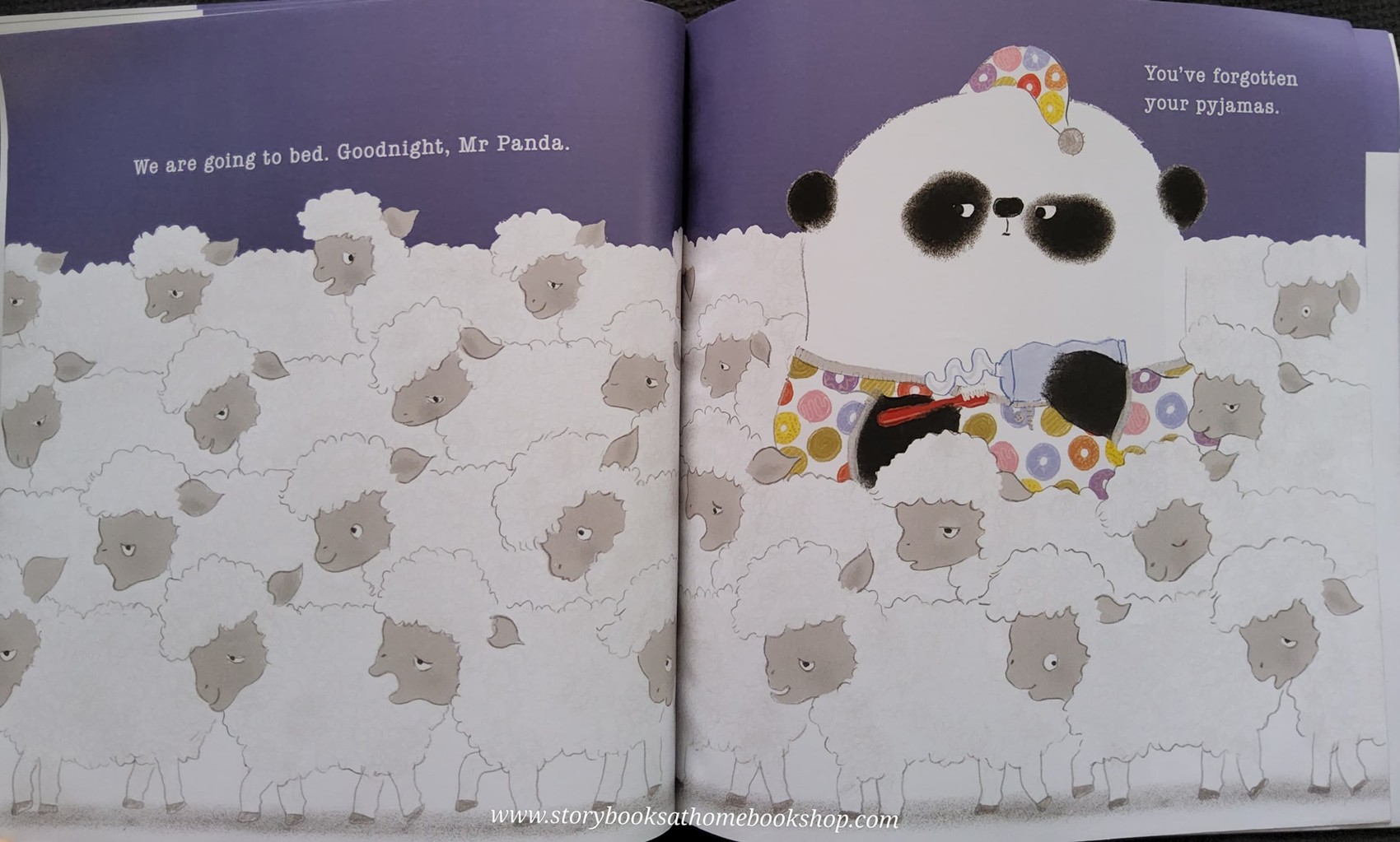 หนังสือนิทานปกอ่อน** 🍅🍓GOODNIGHT,MR PANDA BY STEVE ANTONY