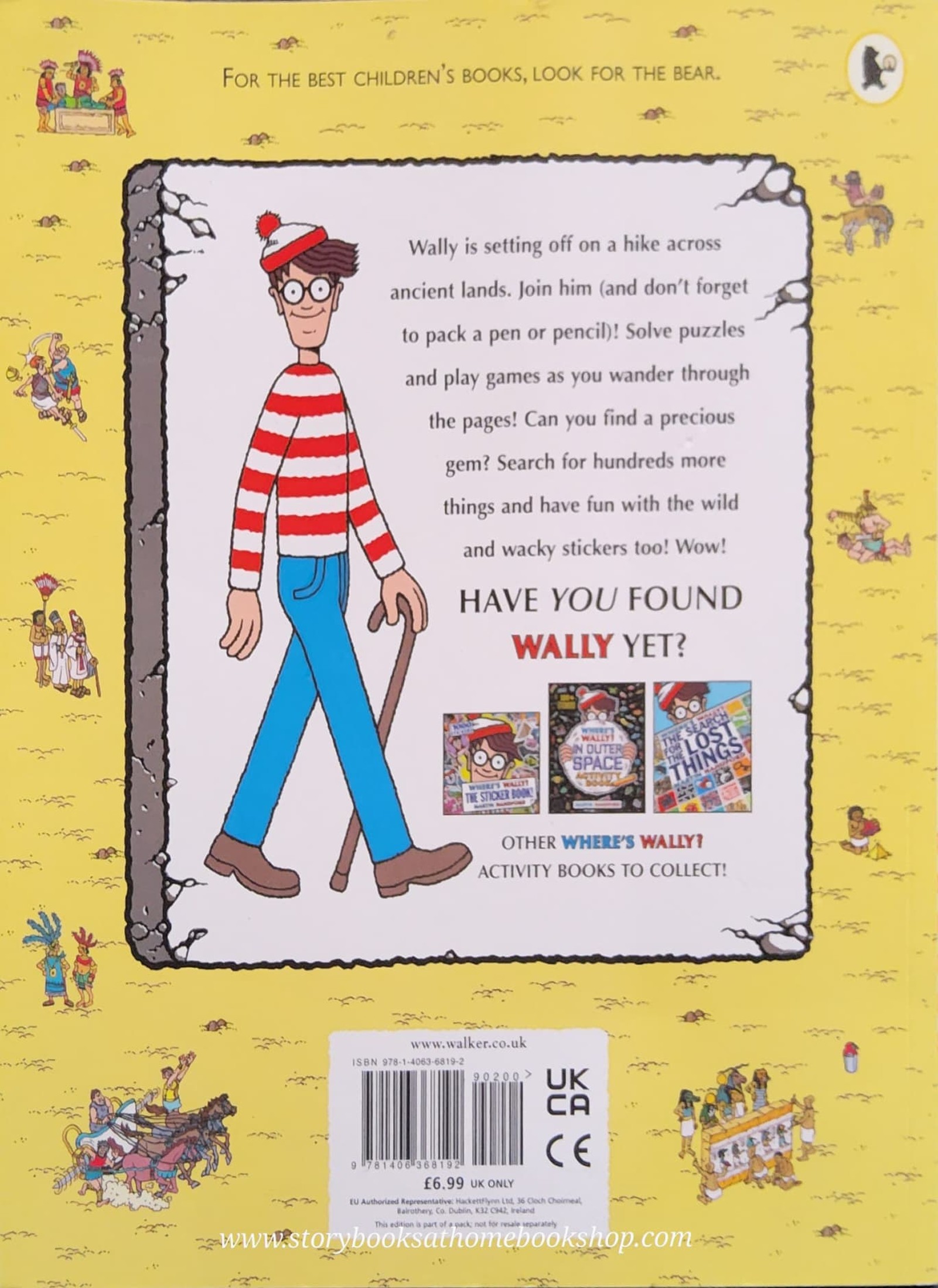 PUZZLE BOOK** ðð WHERE'S WALLY? ACROSS LANDS ACTIVITY BOOK