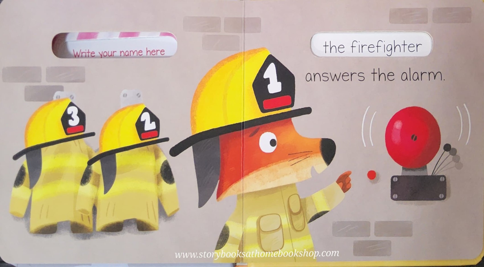 BOARD BOOK** 🍅🍓THE FIREFIGHTER
