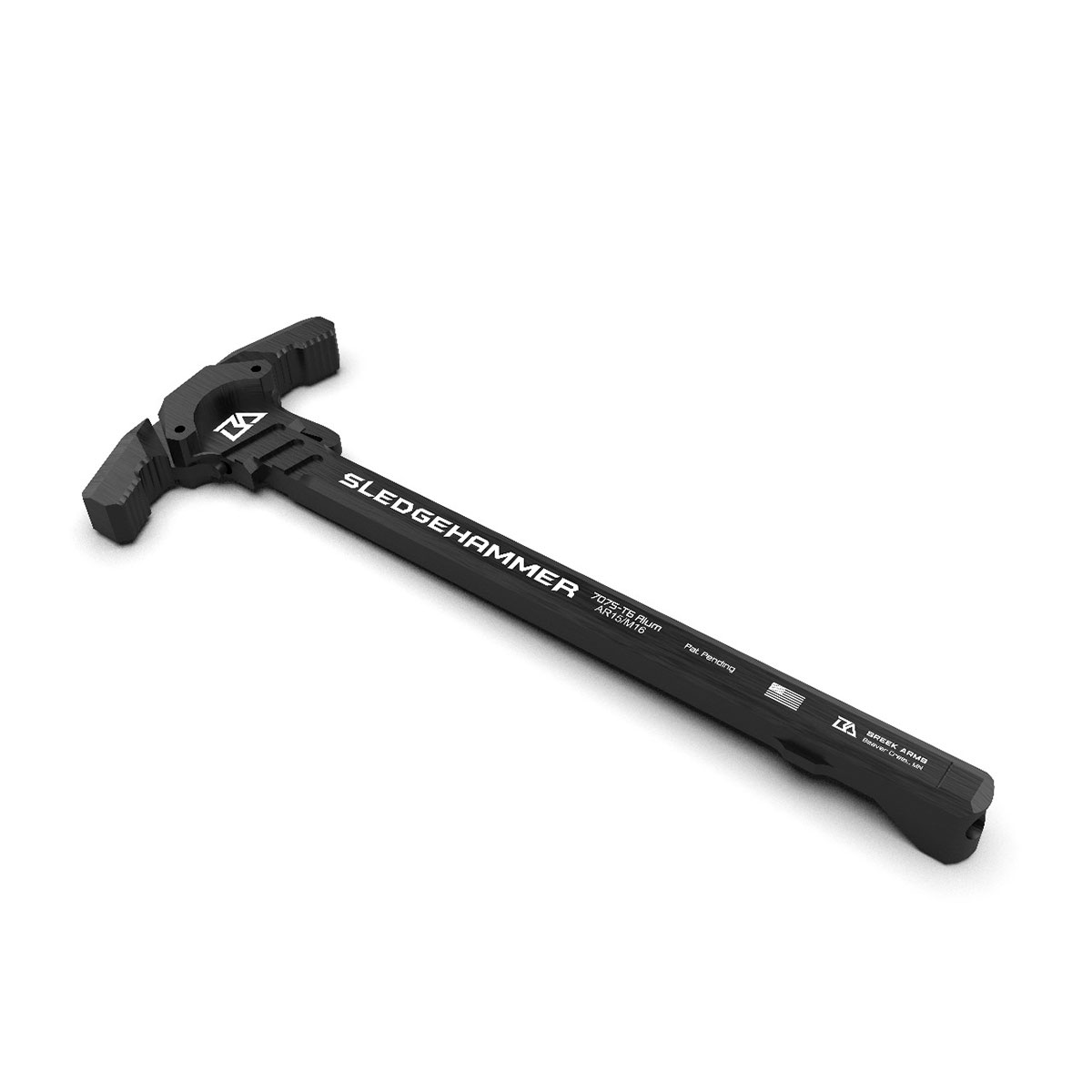 BREEK ARMS - AR15 SLEDGEHAMMER AMBI CHARGING HANDLE (สีดำ)