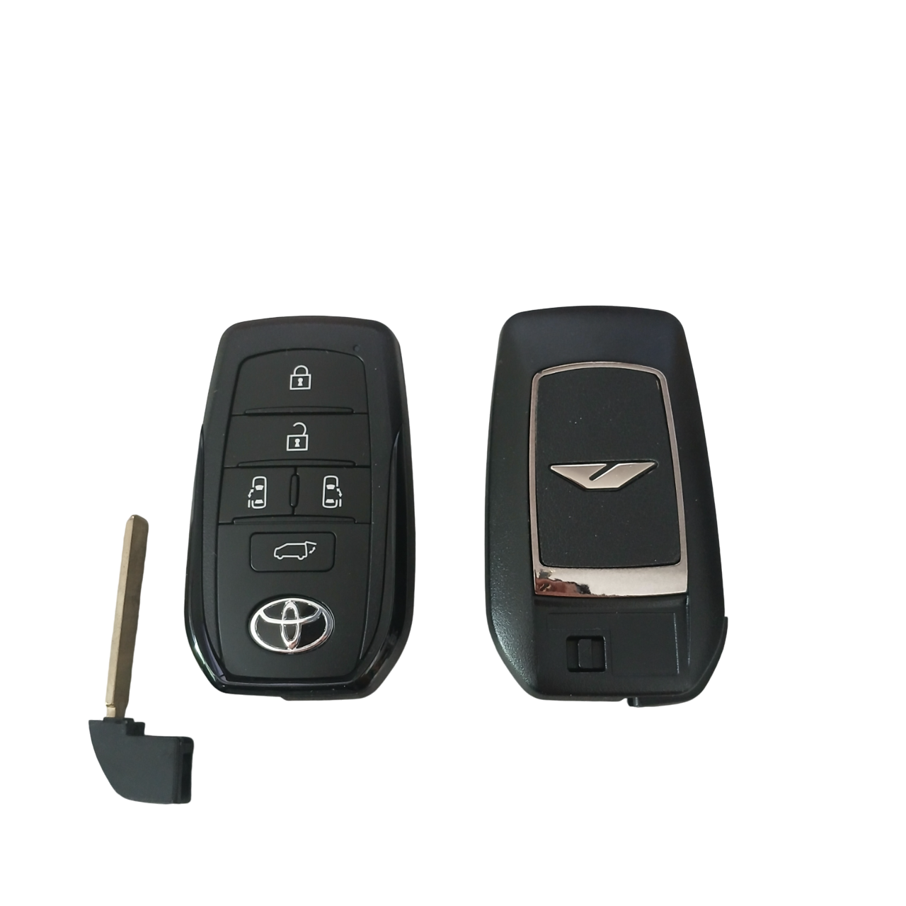 รีโมต TOYOTA ALPHARD 5 ปุ่ม 314 MHz FSK / 8A โลโก้ VELLFIRE - ด้าน