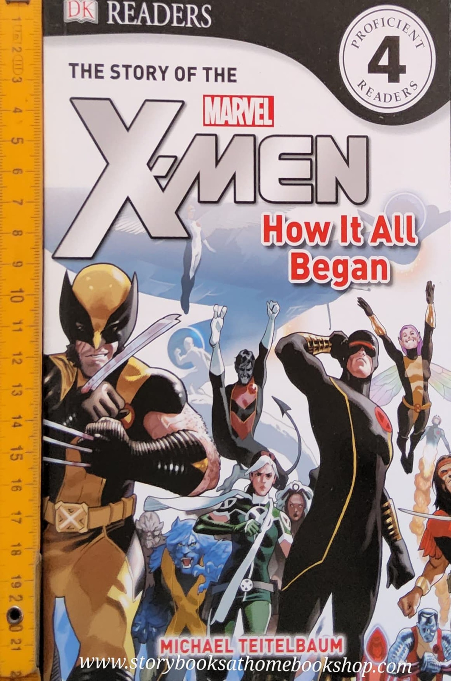 หนังสือนิทานปกอ่อน** 🍅🍓DK Readers :THE STORY OF THE Marvel X-MEN HOW IT ALL BEGAN