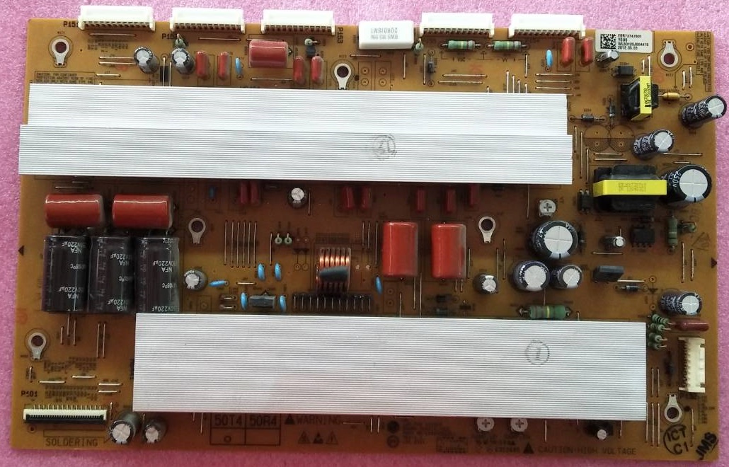 บอร์ดYSUS พลาสม่า แอลจี LG ของแท้มือสองถอดจากเครื่อง รุ่น50PA4500 พาร์ทEBR73747601