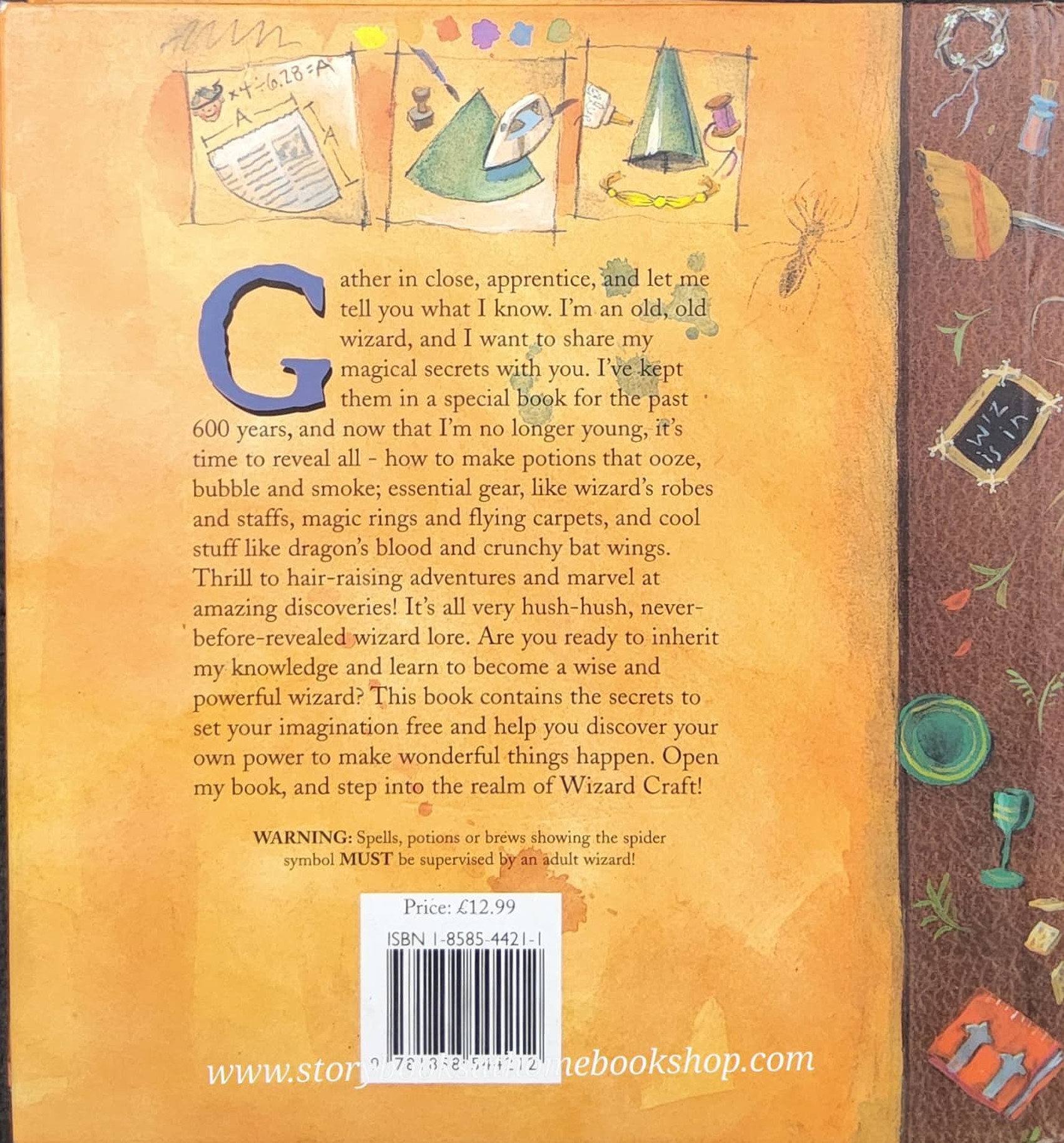 หนังสือนิทานปกแข็ง** 🍅THE BOOK OF WIZARD CRAFT