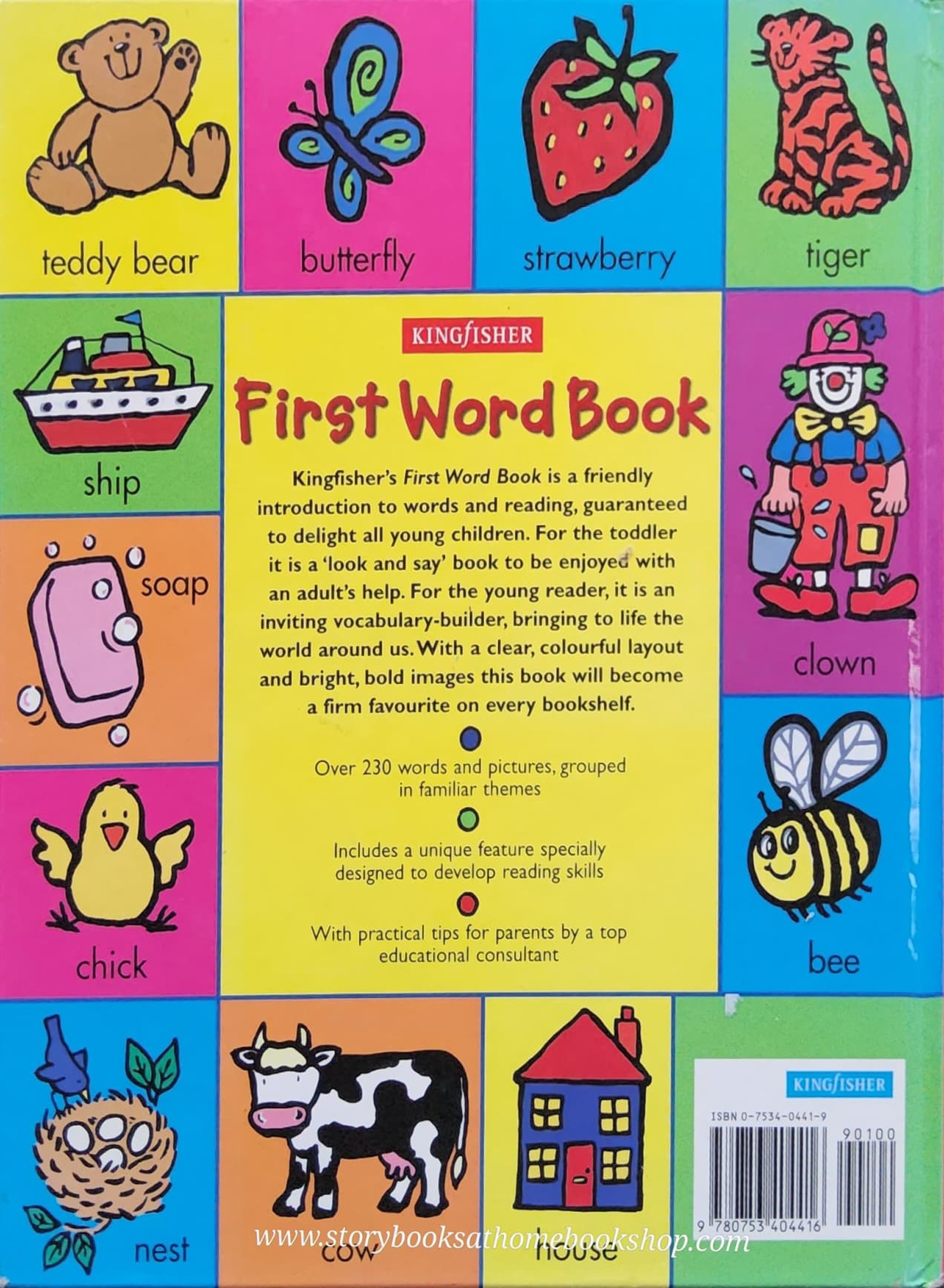 หนังสือนิทานปกแข็ง** 🍅🍅FIRST 1 WORD BOOK with Giant poster