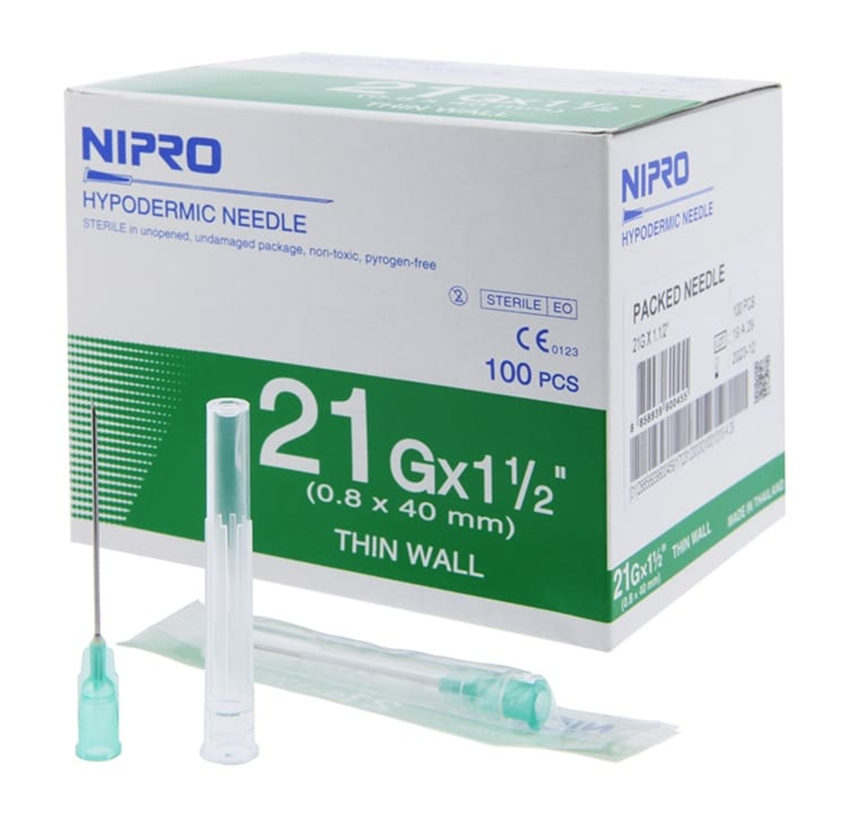 NIPRO เบอร์ 21G x 1 1/2 นิ้ว