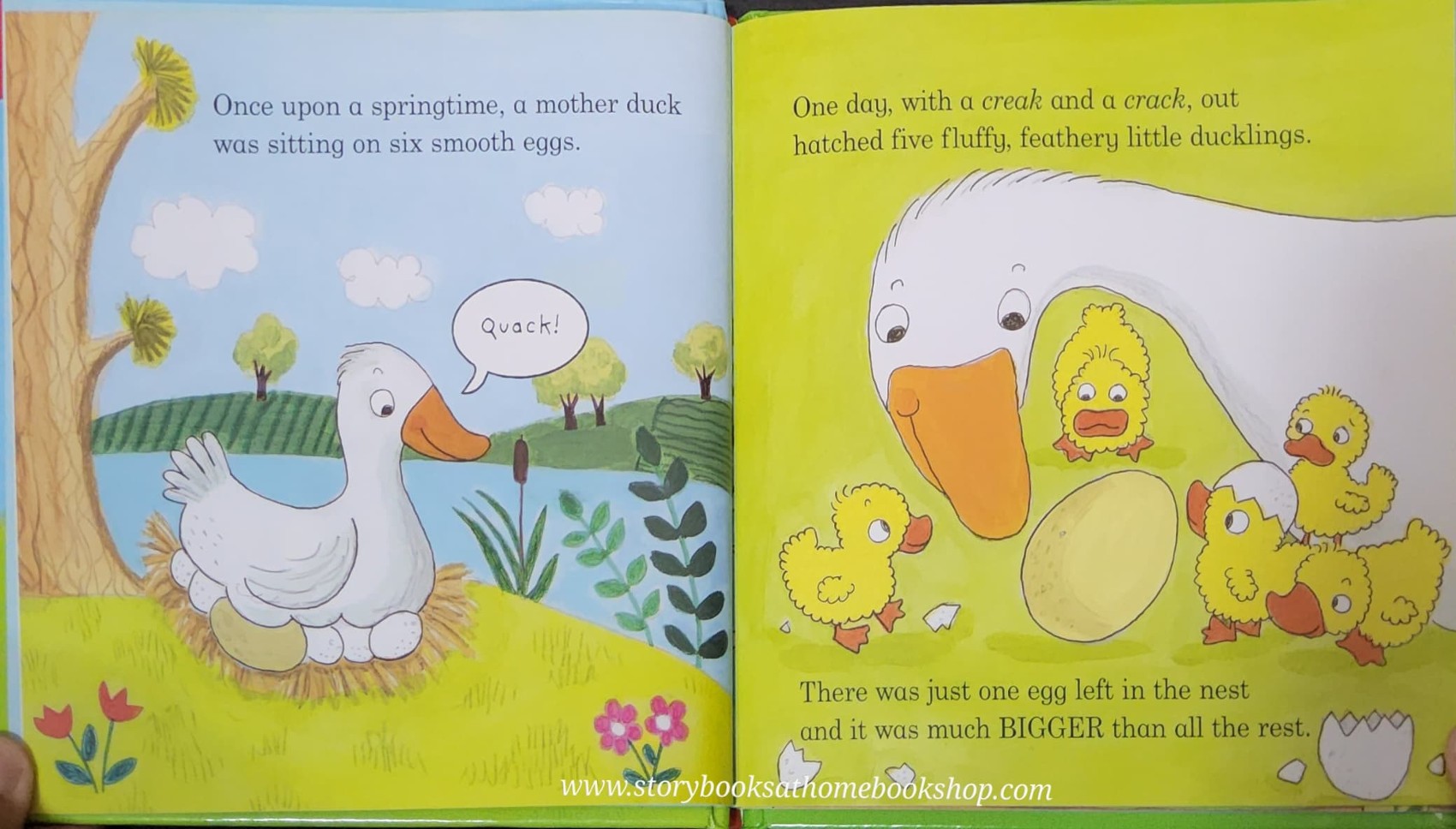 หนังสือนิทานปกแข็ง** 🍅🍅THE UGLY DUCKLING