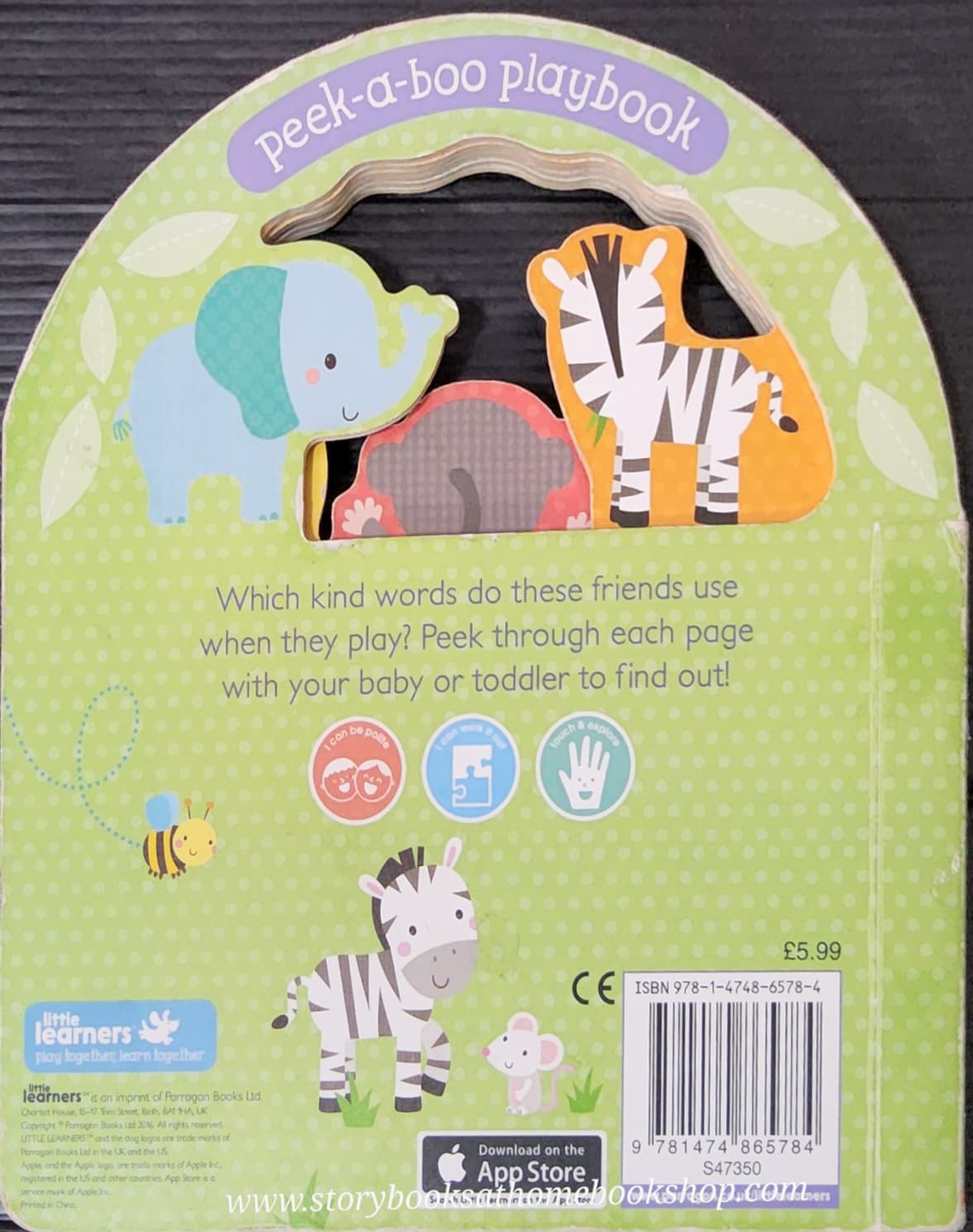 BOARD BOOK** 🍅🍅PEEK-A-ABOO PLAYBOOK: I CAN SAY PLEASE