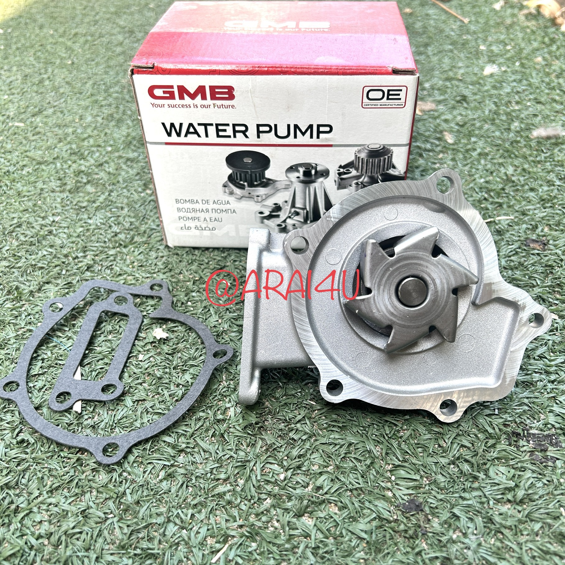 ปั้มน้ำ NISSAN B13-14-NV GMB แท้
