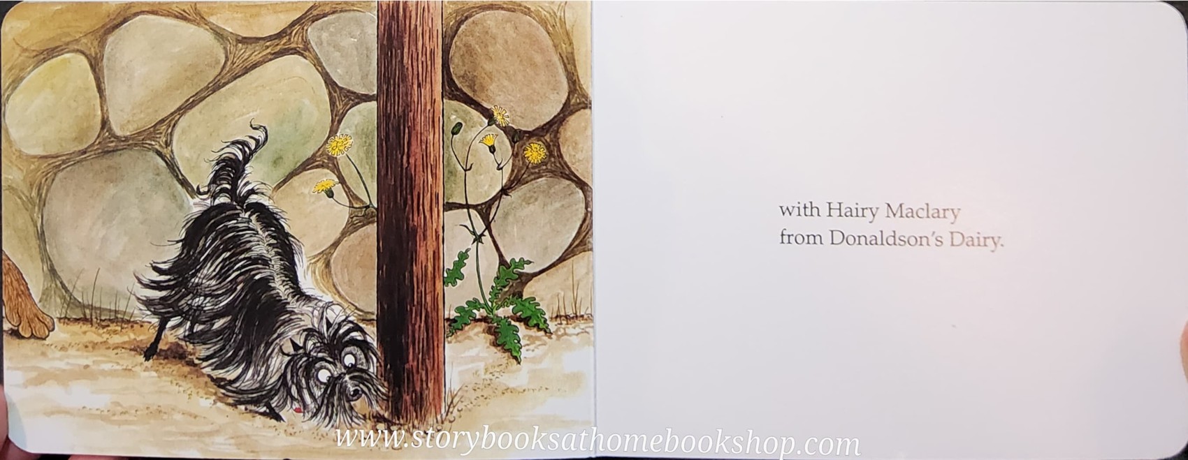 BOARD BOOK ** 🍅🍓 Hairy Maclary FROM DONALDSON'S DAIRY by Lynley Dodd♥️♥️