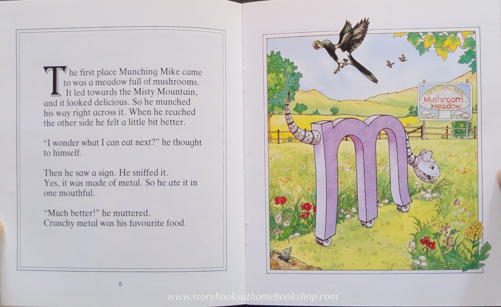 หนังสือนิทานปกแข็ง** 🍅🍓MUNCHING MIKE'S MISTAKE