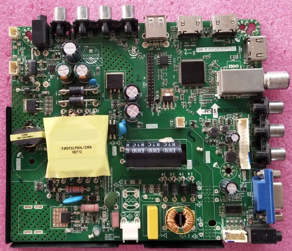 เมนบอร์ดพิสม่าโปร PRISMAPRO อะไหล่แท้/มือสองพร้อมใช้งาน ใช้กับรุ่นPLE-4501DT พาร์ท HK.T.RT2831P738 ทีบาร์HT450BW1-01