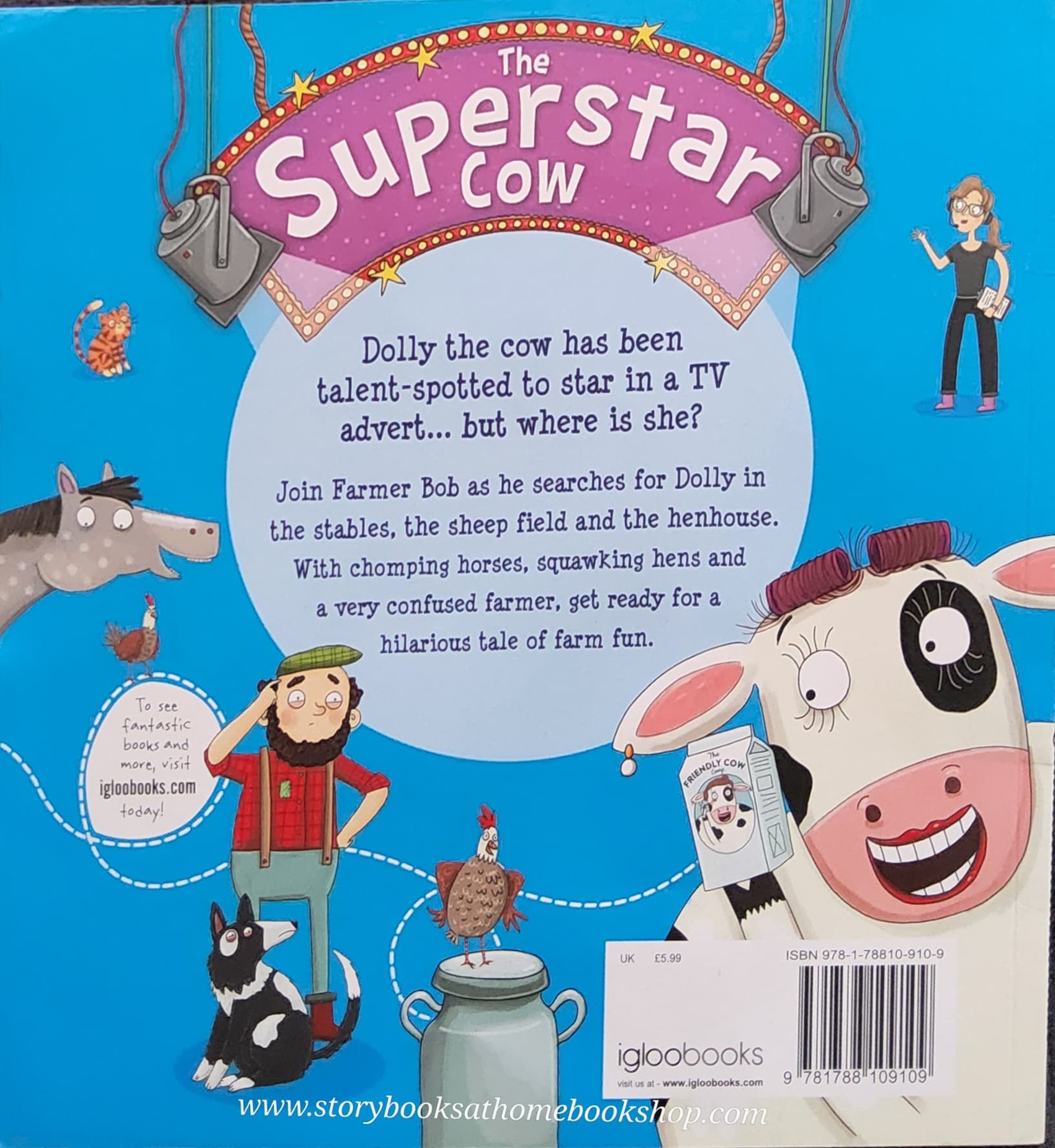 หนังสือนิทานปกอ่อน** 🍅🍓THE SUPERSTAR COW