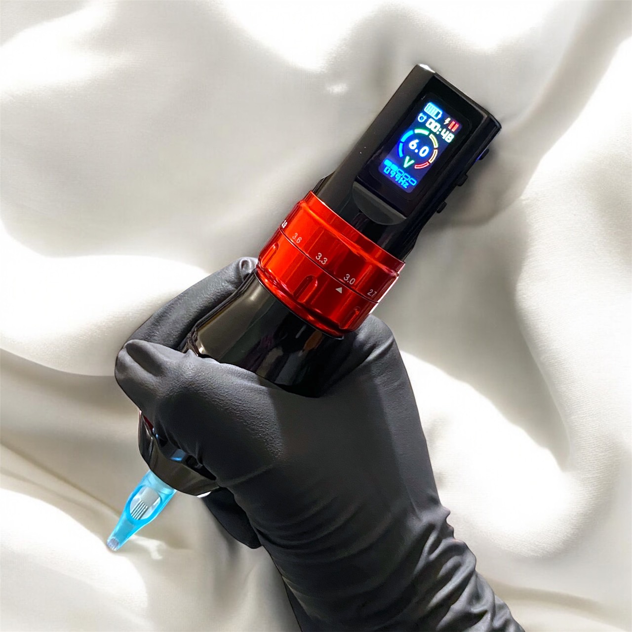 INKONE PRICK เครื่องสักฮอคเพนไร้สาย ปรับสโตกได้