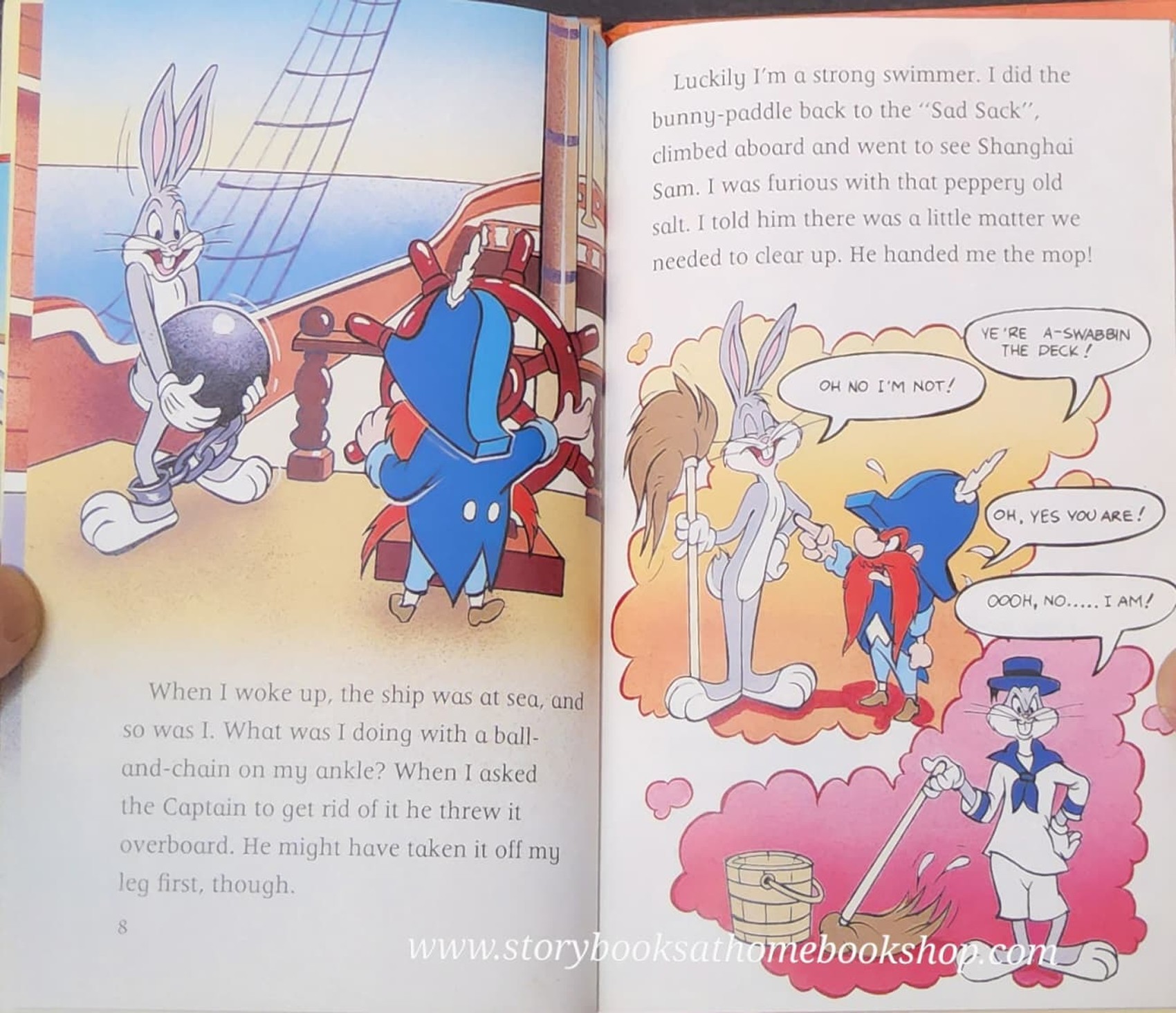 หนังสือนิทานปกแข็ง** 🍅🍅BUGS BUNNY IN MUTINY ON THE BUNNY