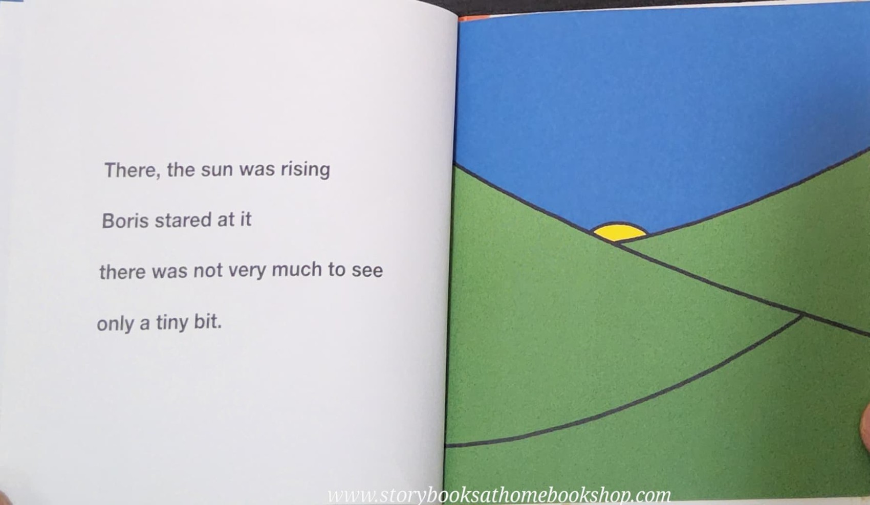 หนังสือนิทานปกแข็ง** 🍅🍓BORIS ON THE MOUNTAIN BY DICK BRUNA