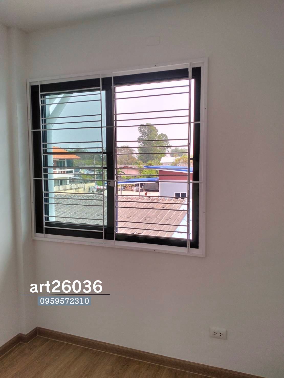 เหล็กดัดมุ้งลวด หน้าต่าง ประตู กระทุ้ง แบบเปิดปิดและแบบเลื่อน