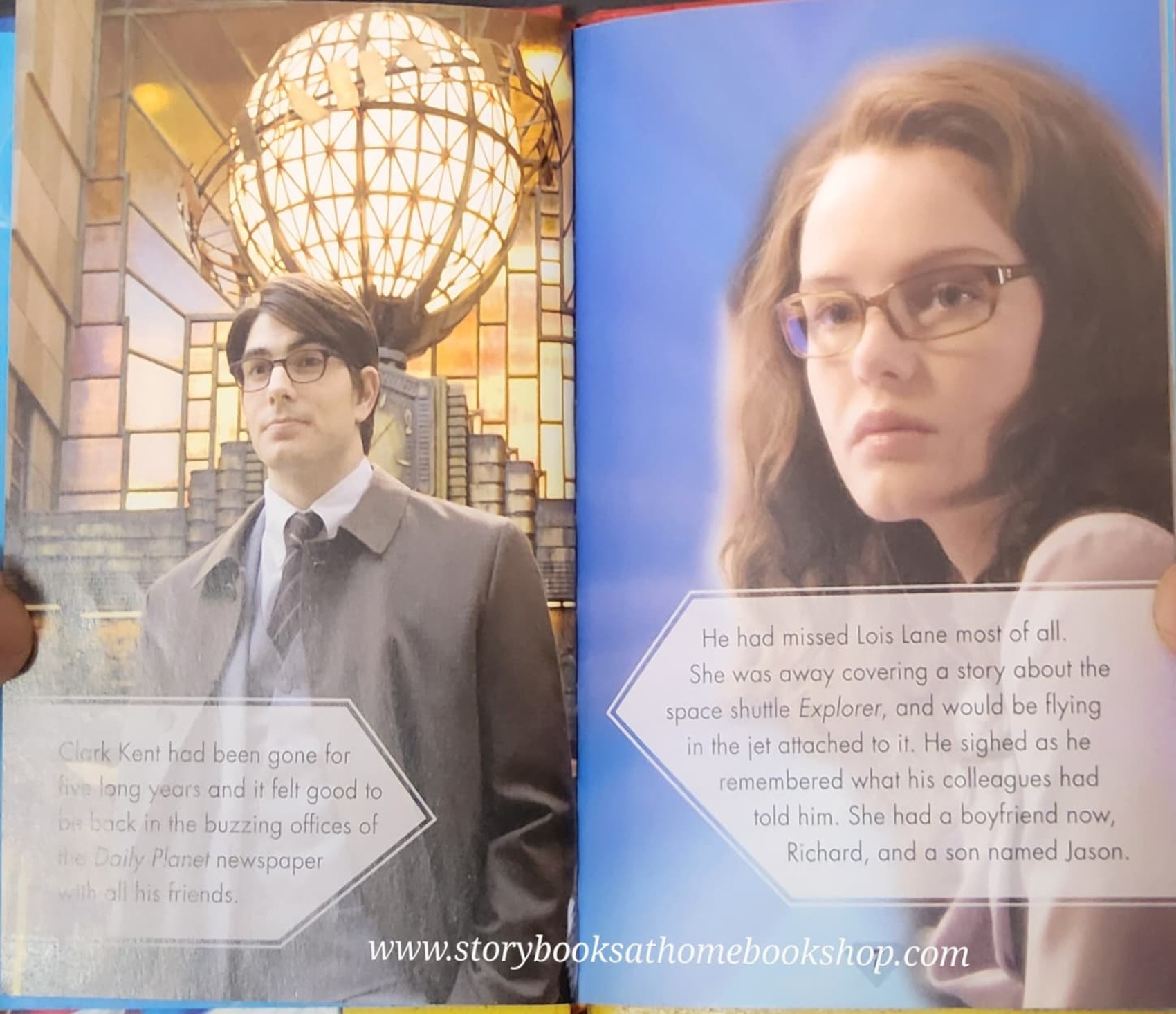 หนังสือนิทานปกแข็ง ** ♥️SUPERMAN RETURNS