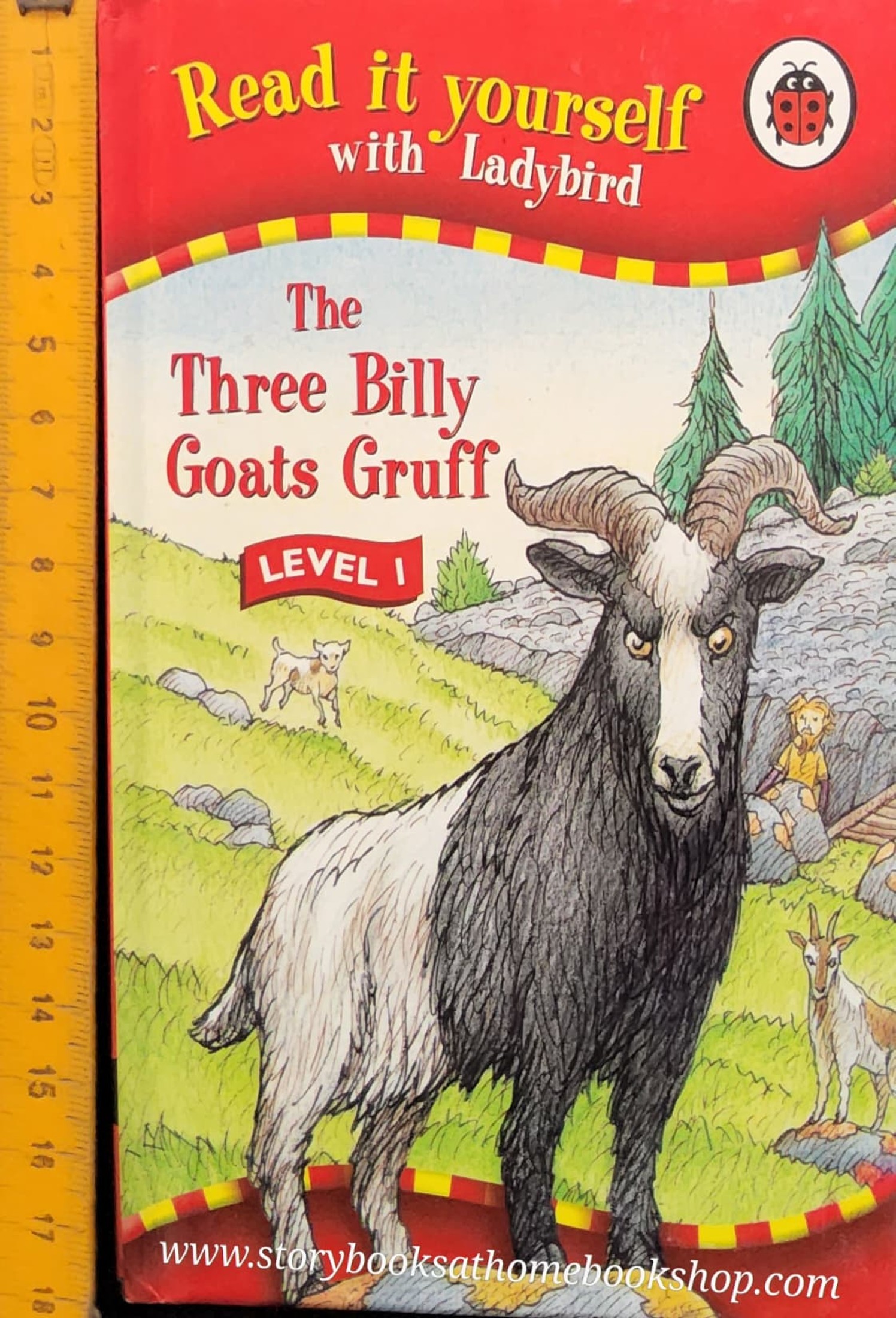 หนังสือนิทานปกแข็ง** 🍅🍅READ IT YOURSELF LEVEL1: THE THREE BILLY GOATS GRUFF