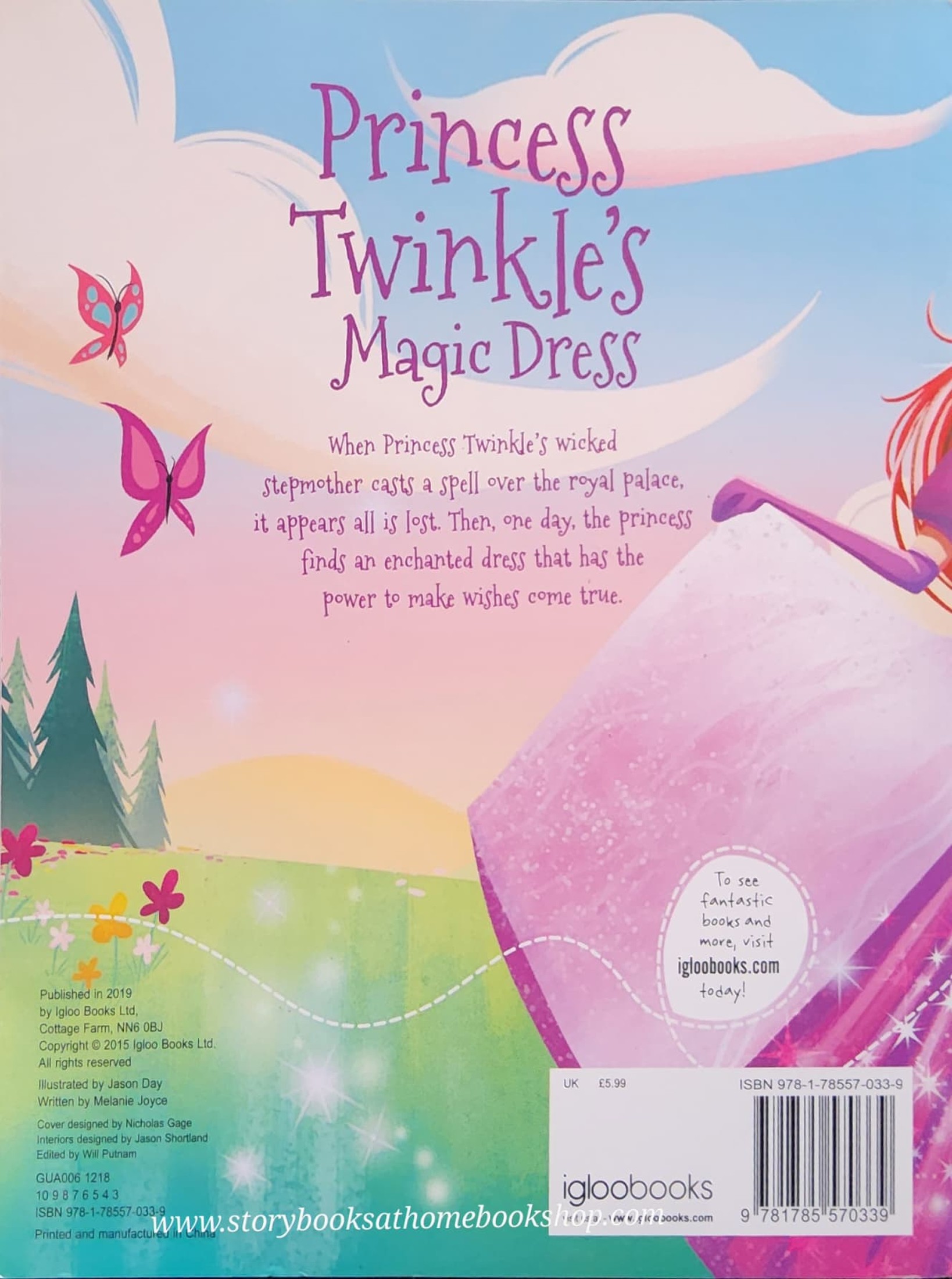 หนังสือนิทานปกอ่อน ** 🍅🍓 PRINCESS TWINKLE'S MAGIC DRESS
