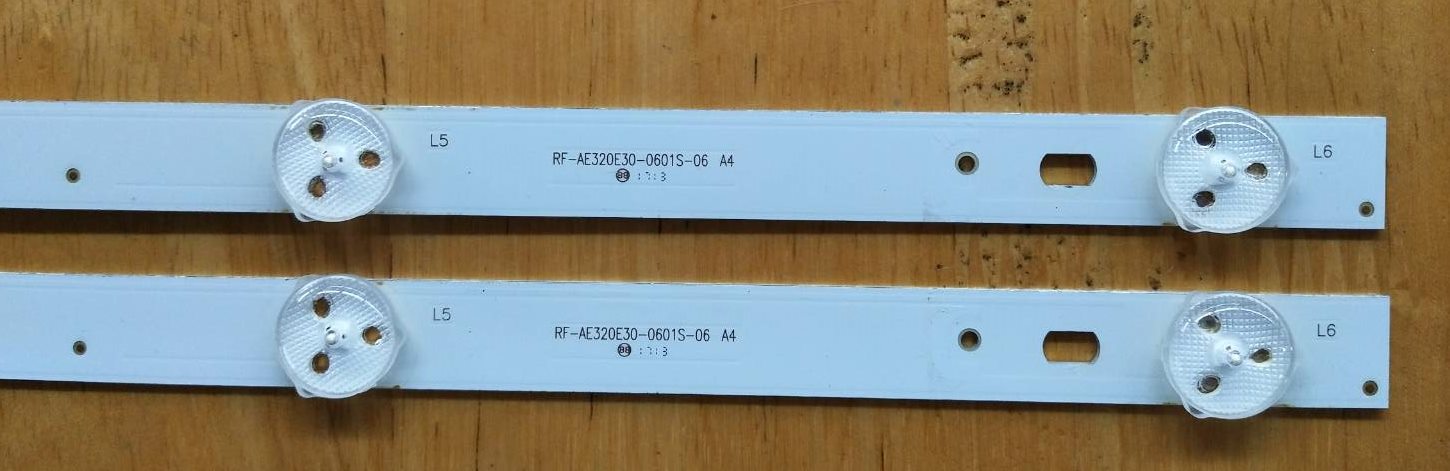 หลอดแบล็คไลท์อะโคเนติค (T ACONATIC ) ของถอดพร้อมใช้งาน ใช้กับรุ่นAN-LT3212 :AN-LT3233 :32DH800SM :32HA502 (6 LED X 2)
