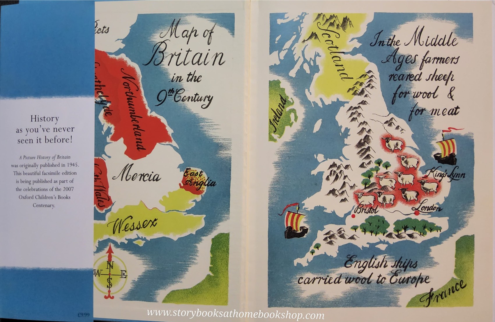 KNOWLEDGE BOOK** ♥️♥️A PICTURE HISTORY OF BRITAIN♥️♥️