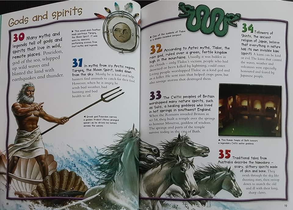 หนังสือนิทานปกอ่อน** 🍓🍓 100 FACTS MYTHS&LEGENDS