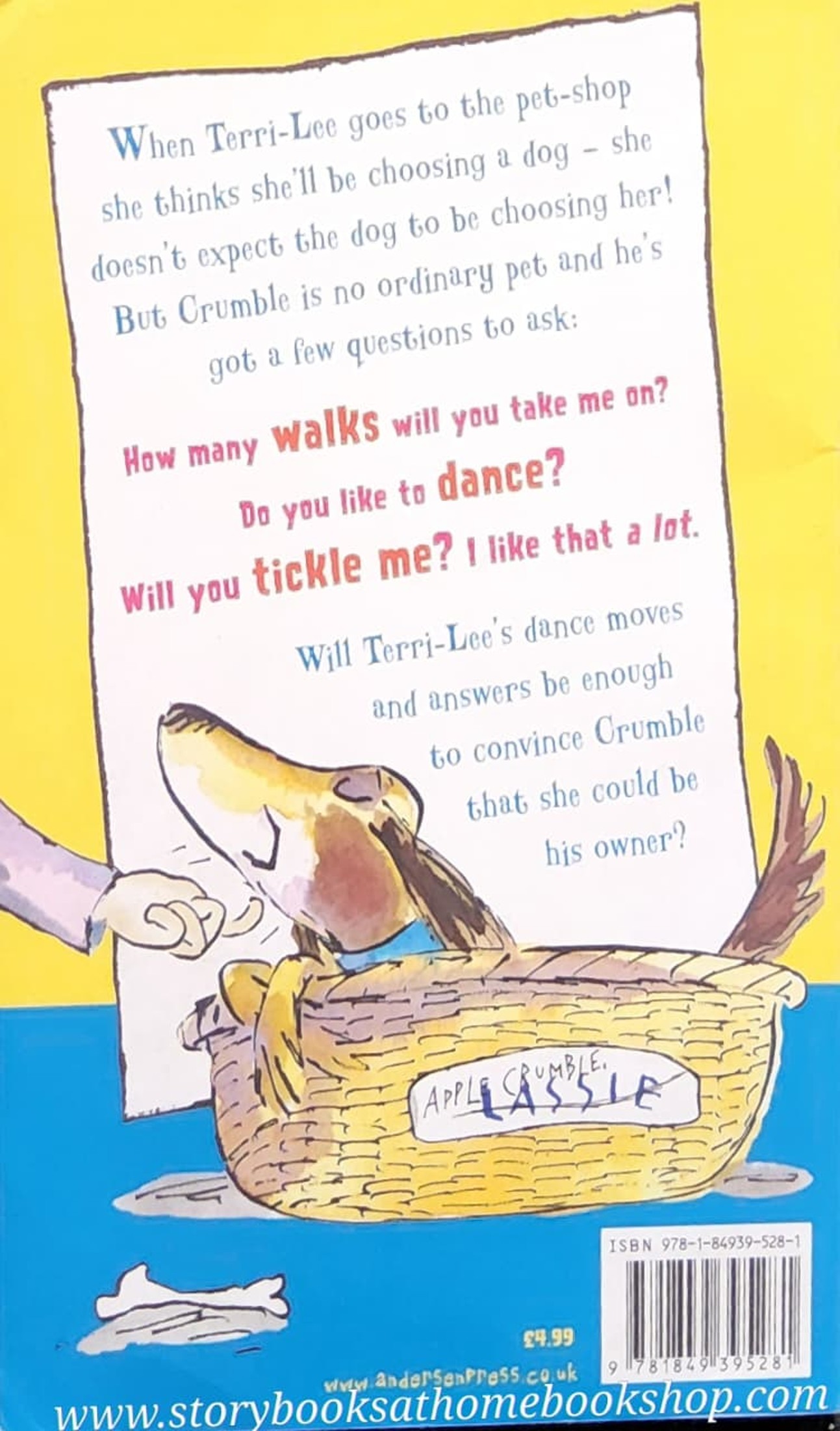 วรรณกรรมเยาวชน** 🍅Choosing Crumble by Michael Rosen,Tony Ross (Illustrator)