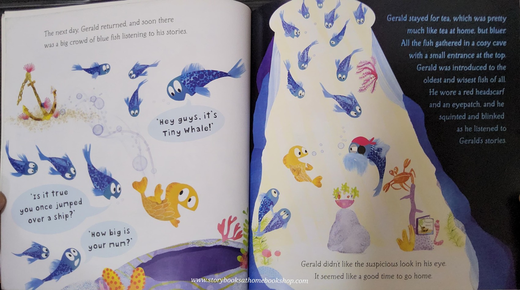 หนังสือนิทานปกอ่อน** 🍅🍓TINY WHALE A FISHY TALE