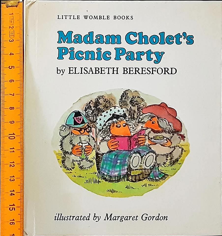 งสือนิทานปกแข็ง** 🍓🍓 LITTLE WOMBLE BOOKS:Madam Cholet's Picnic Party