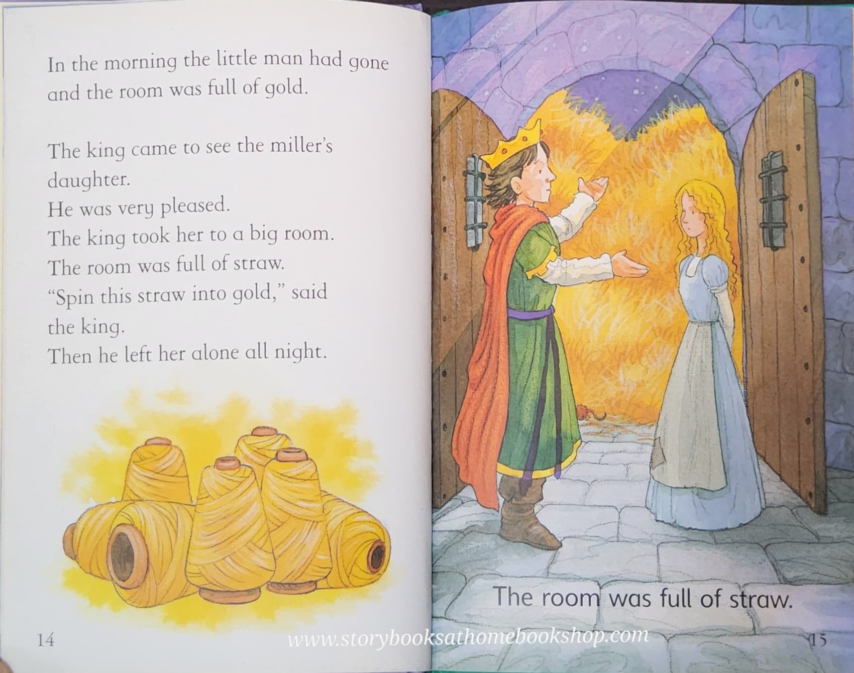 หนังสือนิทานปกแข็ง** 🍅FIRST READERS:RUMPELSTILTSKIN