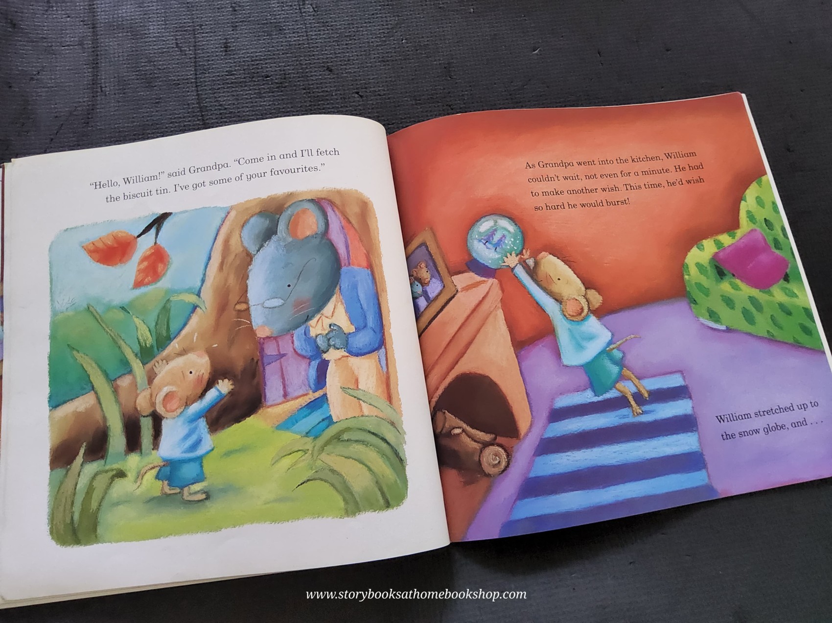 หนังสือนิทานปกอ่อน** 🍅WILLIAM'S WINTER WISH BY GILLIAN SHIELDS.ROSIE REEVE