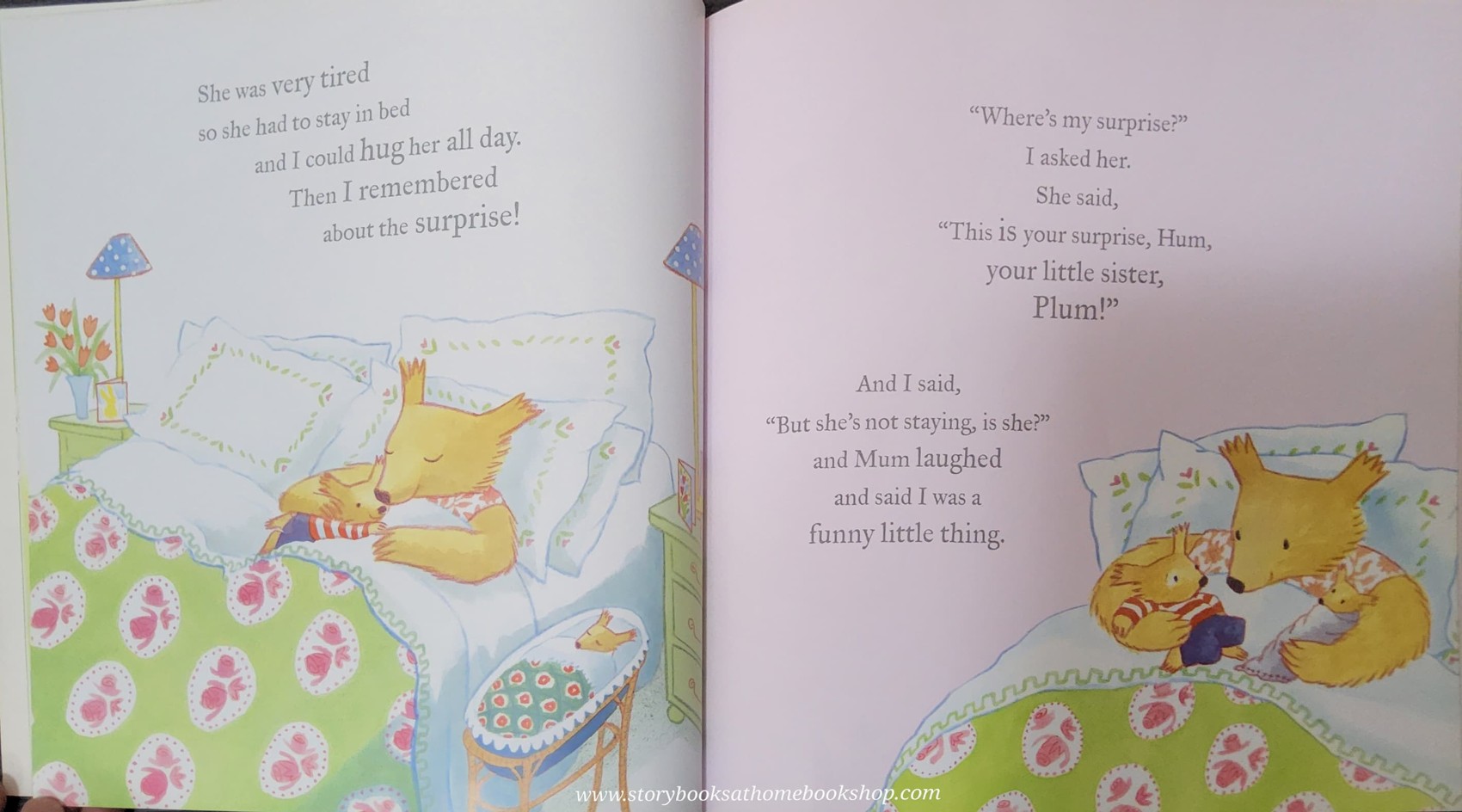 หนังสือนิทานปกอ่อน** 🍅🍓MY BABY SISTER BY EMMA CHICHESTER CLARK