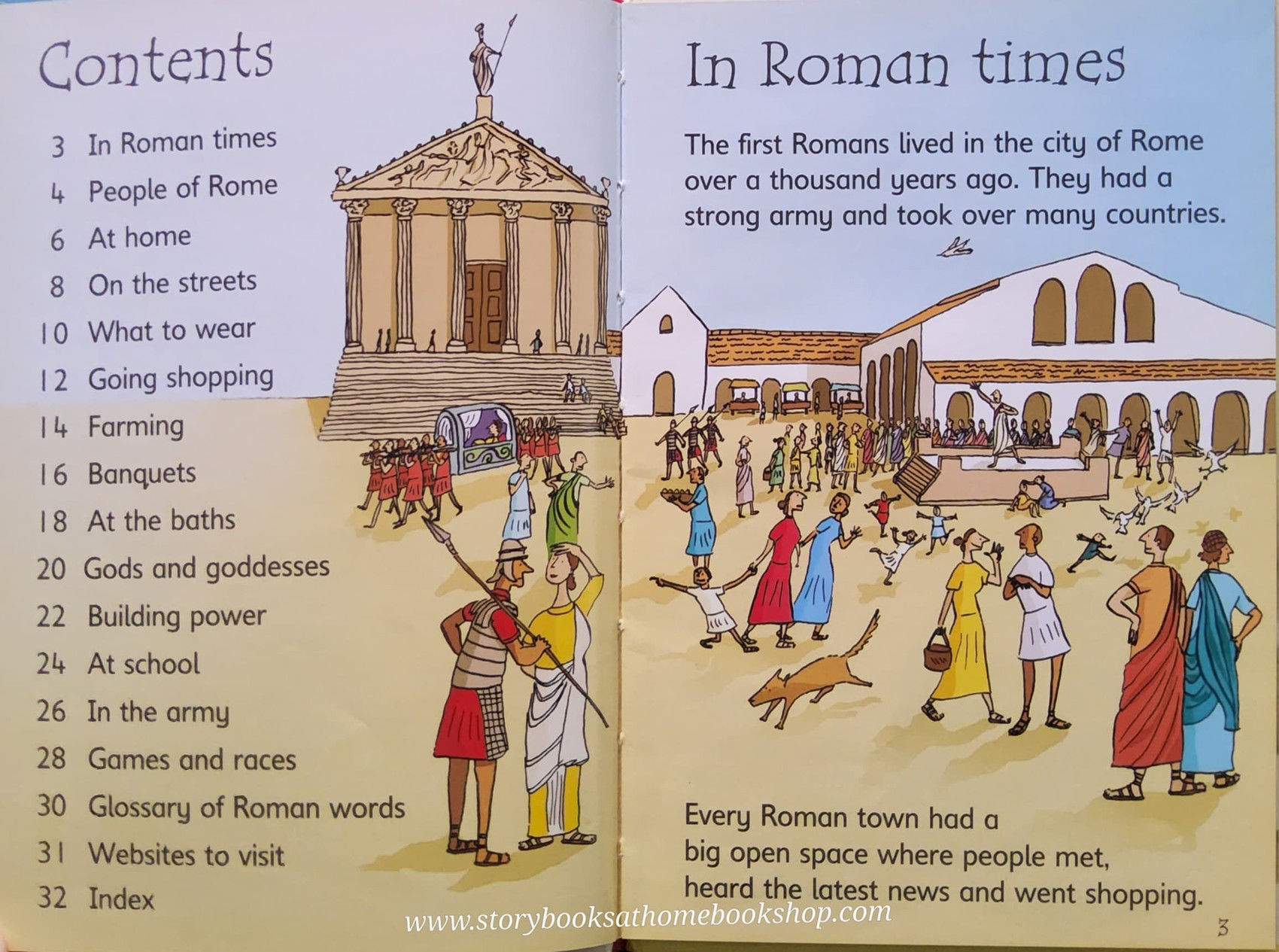 KNOWLEDGE BOOK** ♥️♥️USBORNE ROMANS