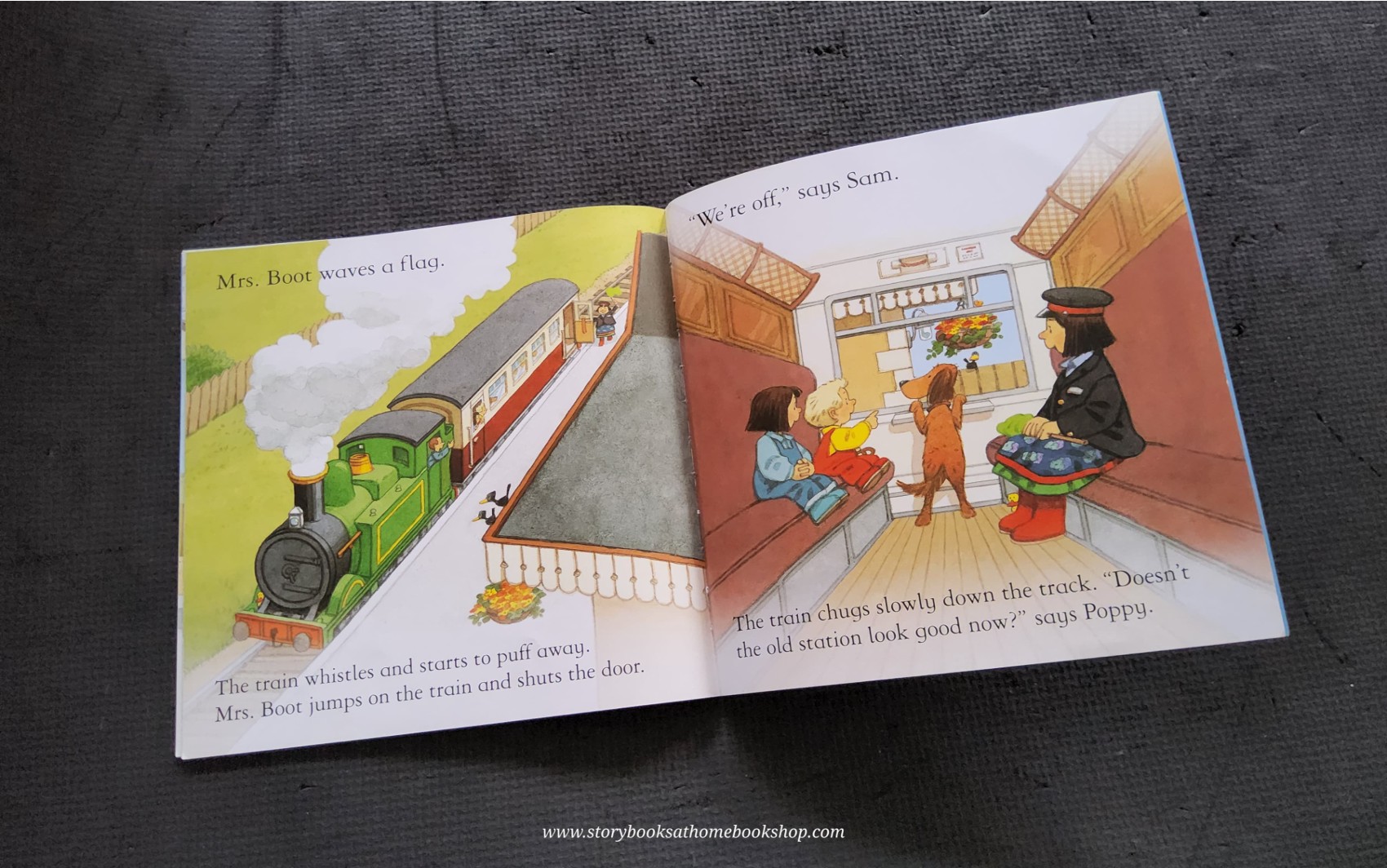 หนังสือนิทานปกอ่อน** 🍅🍅USBORNE FARMYARD TALES: THE OLD STEAM TRAIN