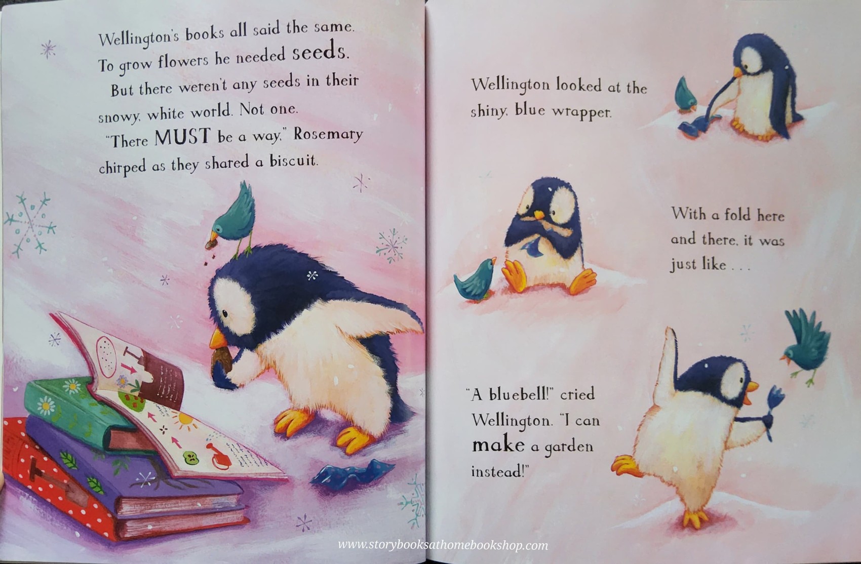 หนังสือนิทานปกอ่อน** 🍓🍓THE MAGICAL SNOW GARDEN