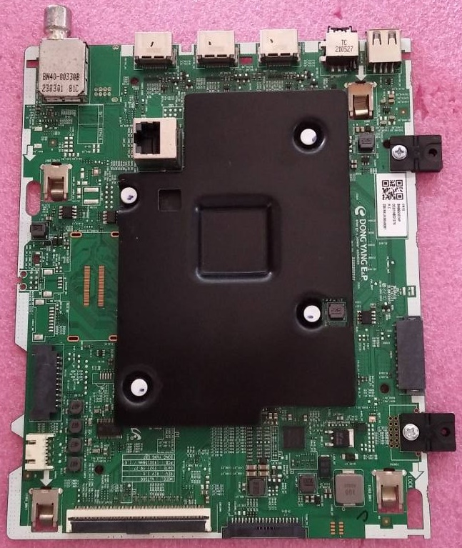 เมนบอร์ดทีวีซัมซุง Samsung มือสองพร้อมใช้งาน รุ่นUA55AU7700KXXT พาร์ท BN96-53074P ใช้กับเวอร์ชั่น FB02 (ก่อนสั่งเทียบรูปบอร์ดและดูเวอร์ชั่นด้วย)